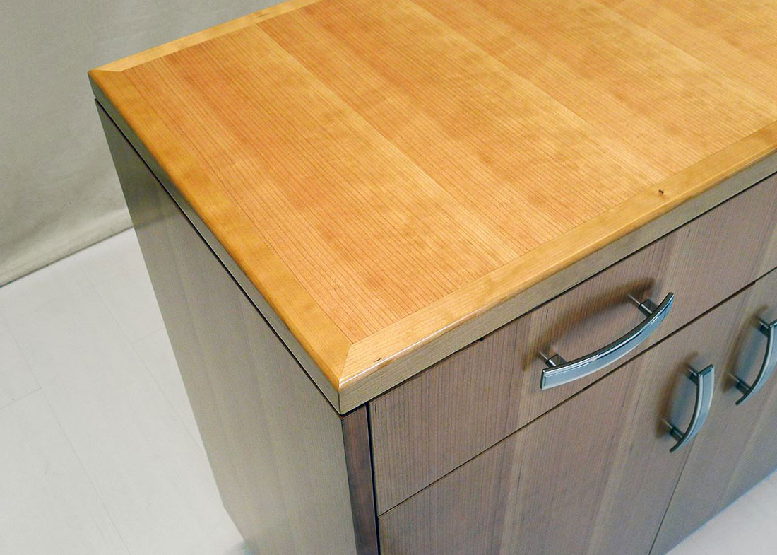 GI Supply Custom Box Cherry Credenza