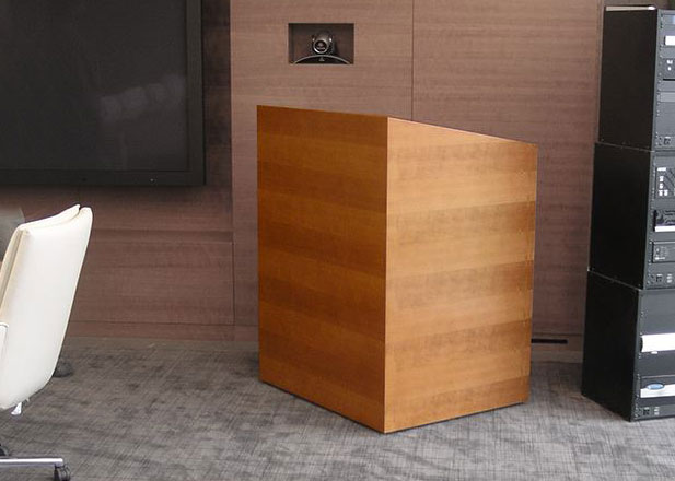 NY Jets Custom Wooden Lectern