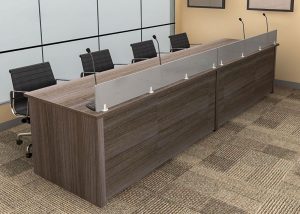 Convention Center Custom Reception Desk