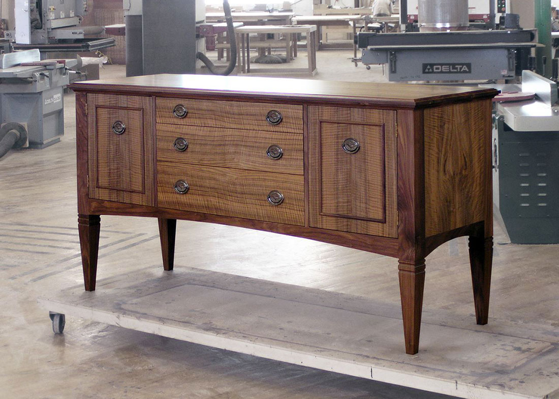 Thurston Custom Elegant Walnut Credenza