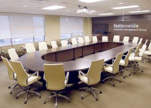 Nationwide Reconfigurable Oval Conference Table