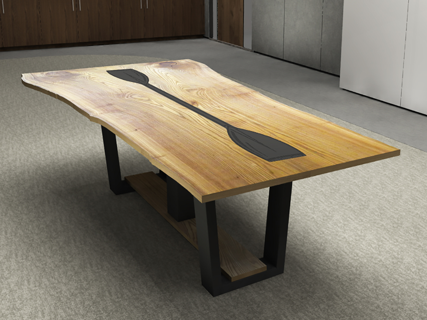 live edge table