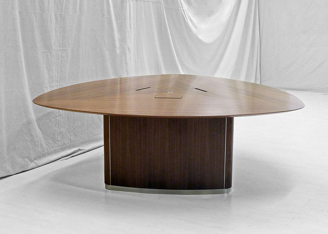 WK Triangular 6 Person Conference Table