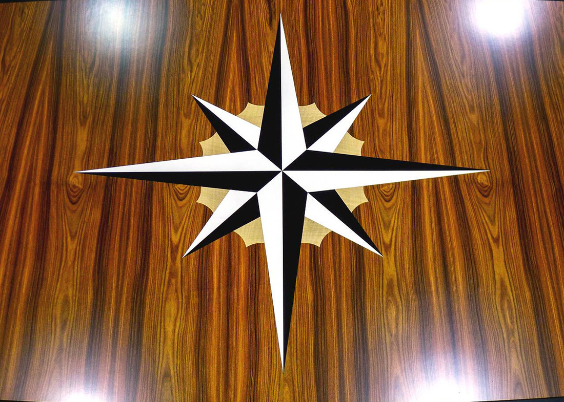 Christian Brothers Custom Round Conference Table with Logo