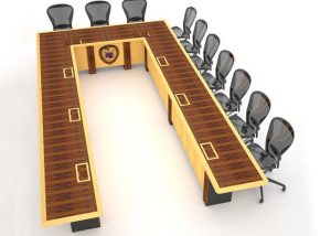 EPG Large U Shaped Conference Table