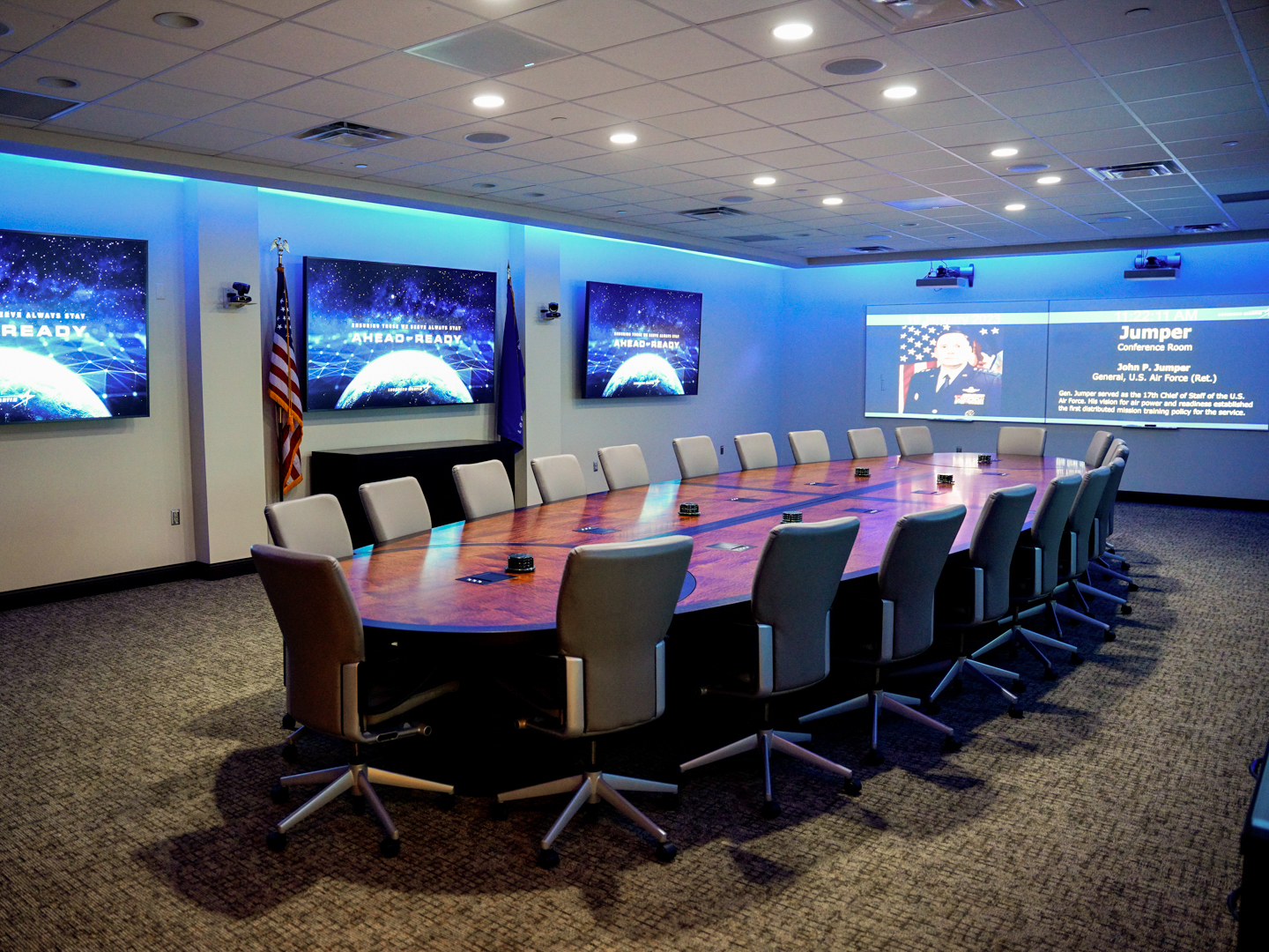 custom videoconference table