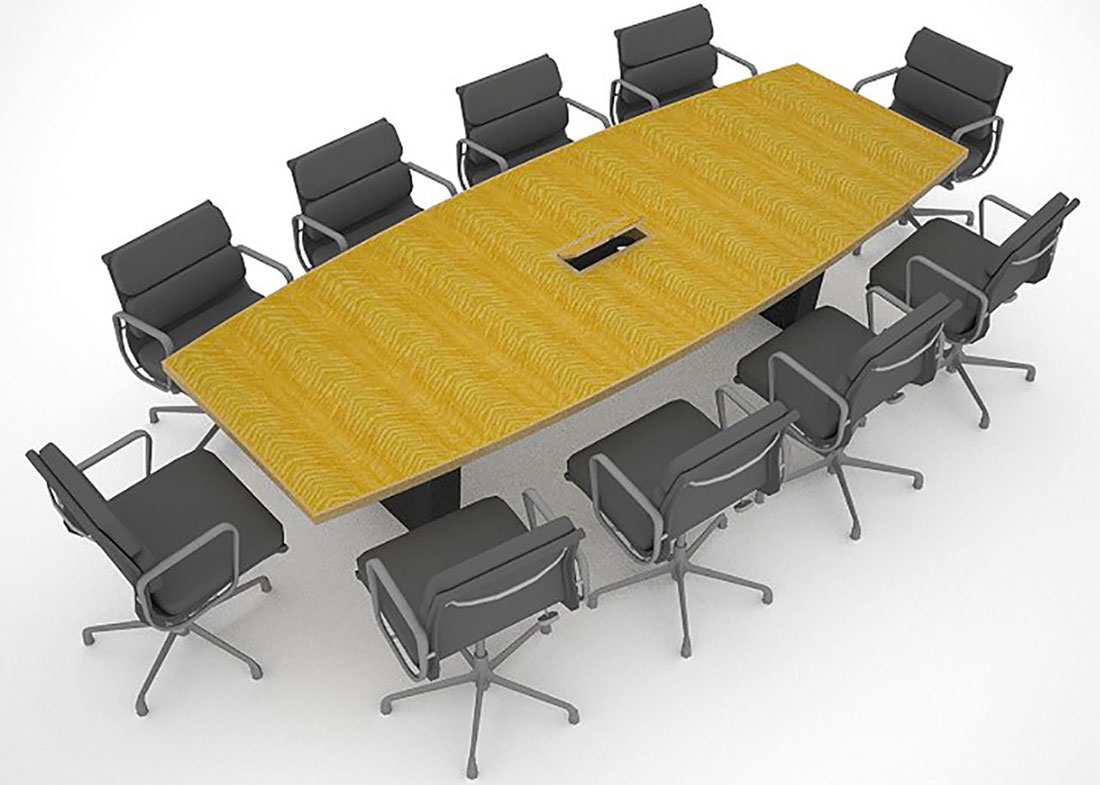 Standard Grade Anegre Custom Conference Room Tables