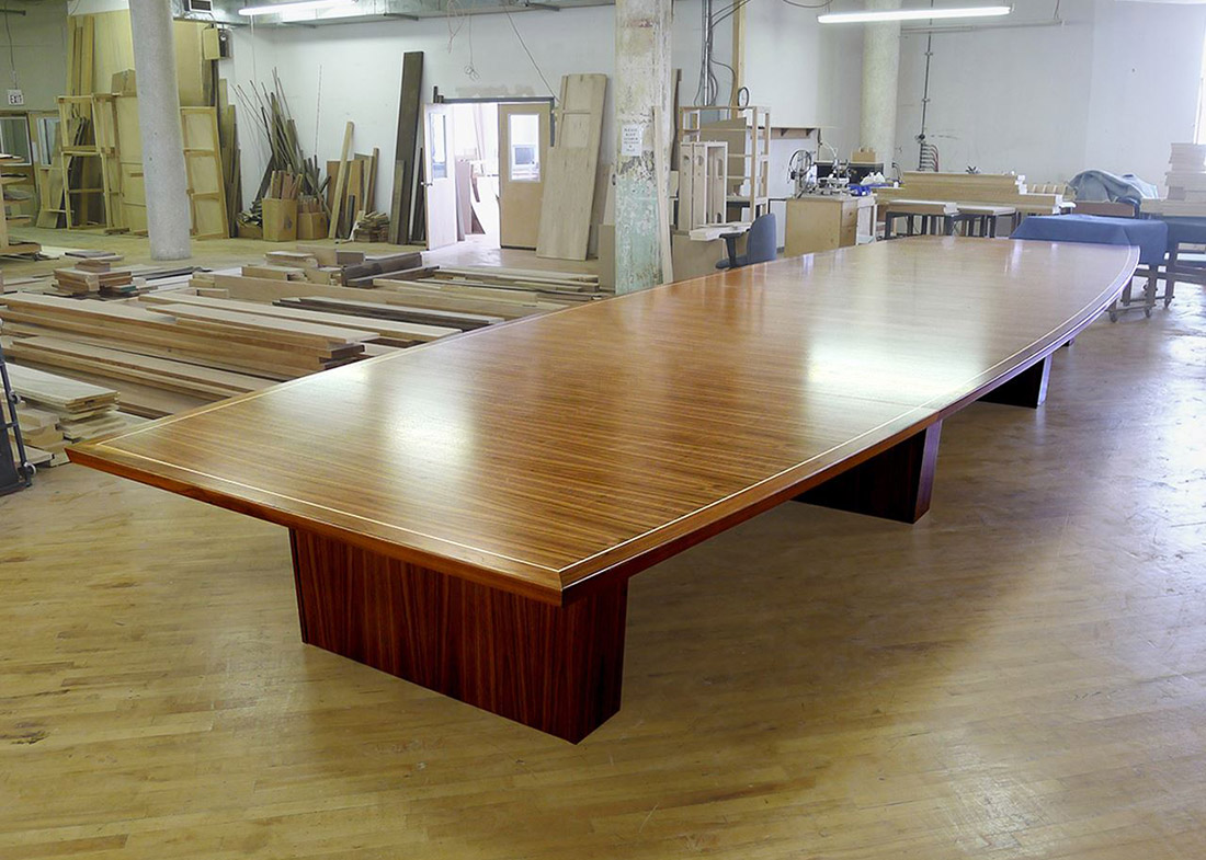 Mcintosh LL Bean Large Conference Table with Power