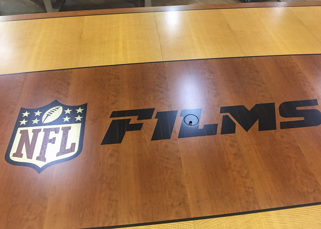 NFL Films Custom Board Meeting Table