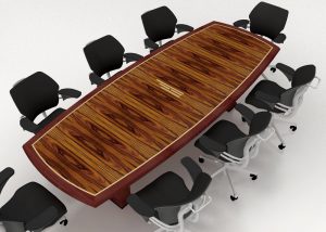 Hinkson Financial Custom Executive Conference Table