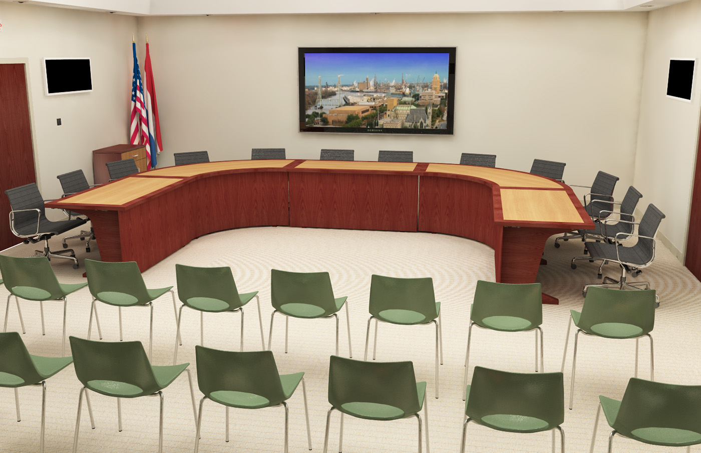 reconfigurable committee table