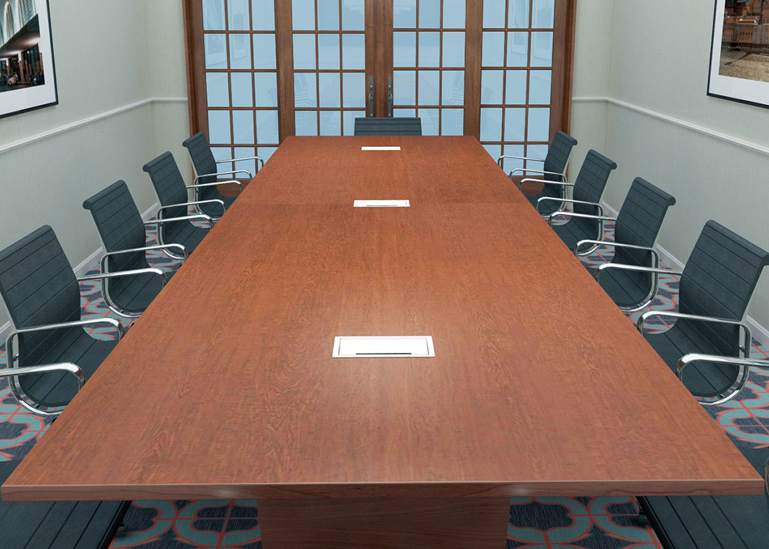 Wild Cherry Conference Table Laminate