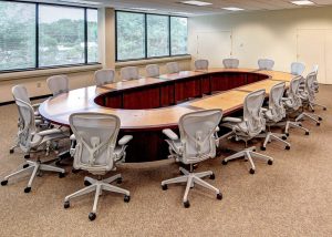 Danella Modular Racetrack Conference Table