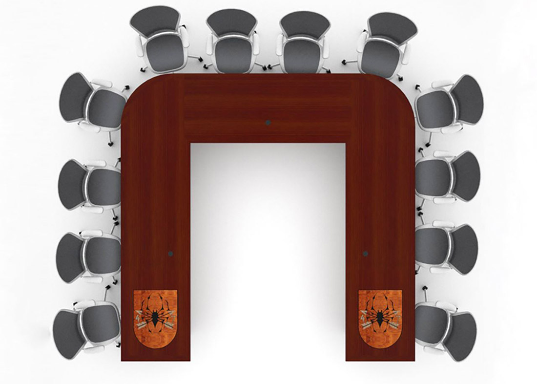 7th Special Forces Group U Shaped Conference Table