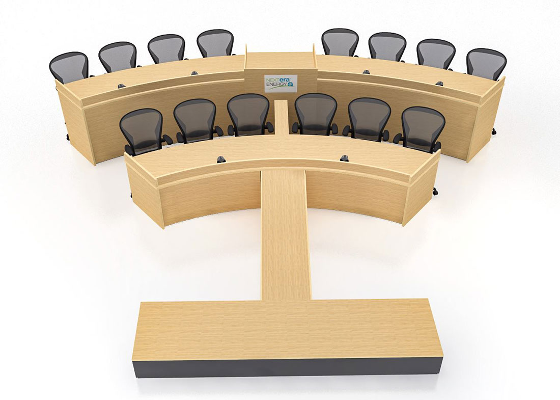 Florida Power Custom Built Teleconference Station