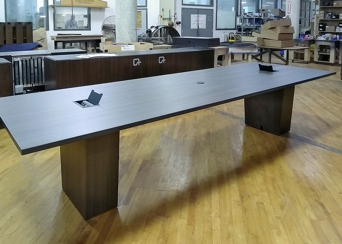 Geico Custom Conference Table with Power