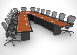 Heil Trailer Scissoring Custom Conference Tables