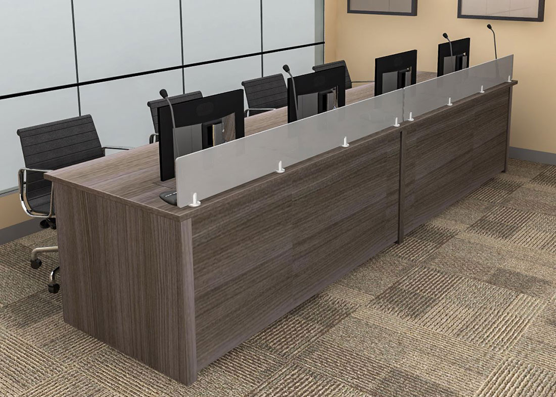Convention Center Modern Reception Desk