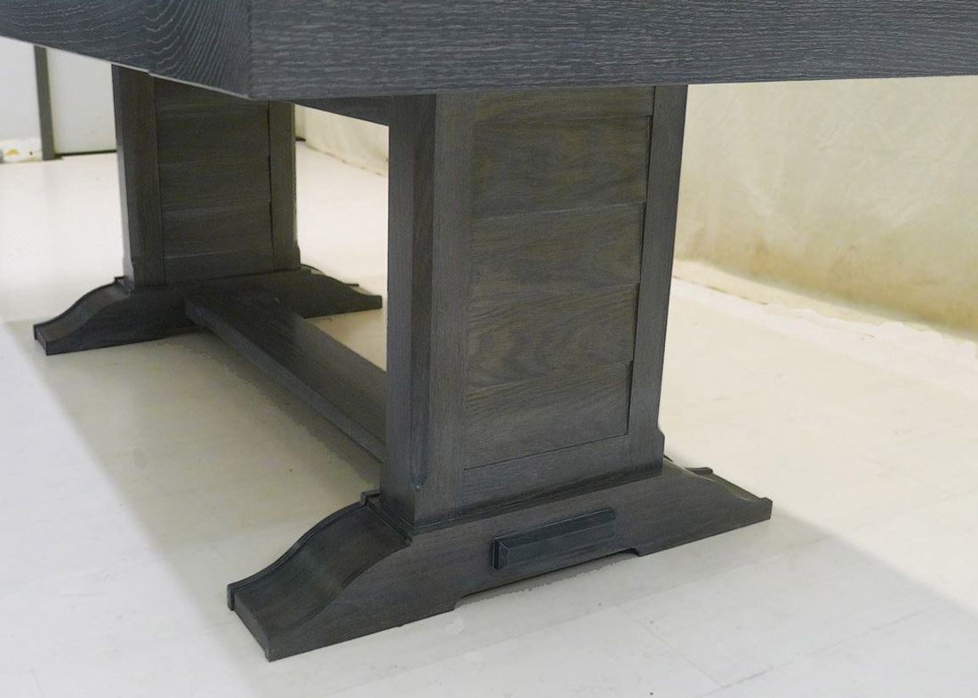 Finch Mediation Corian Oak Conference Table