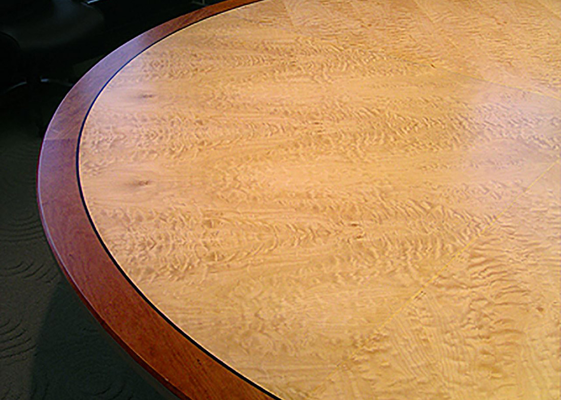 Rowan University Modern Round Conference Table