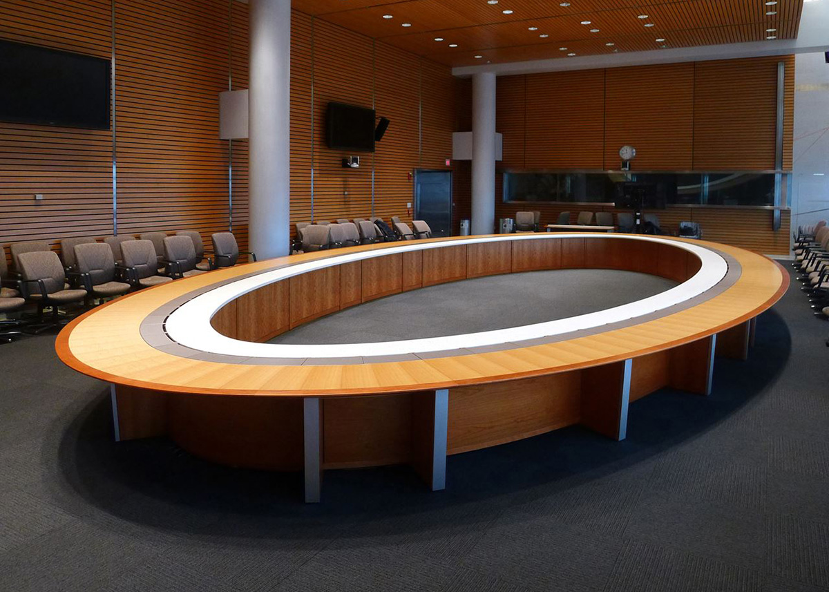 Oval Executive Conference Table