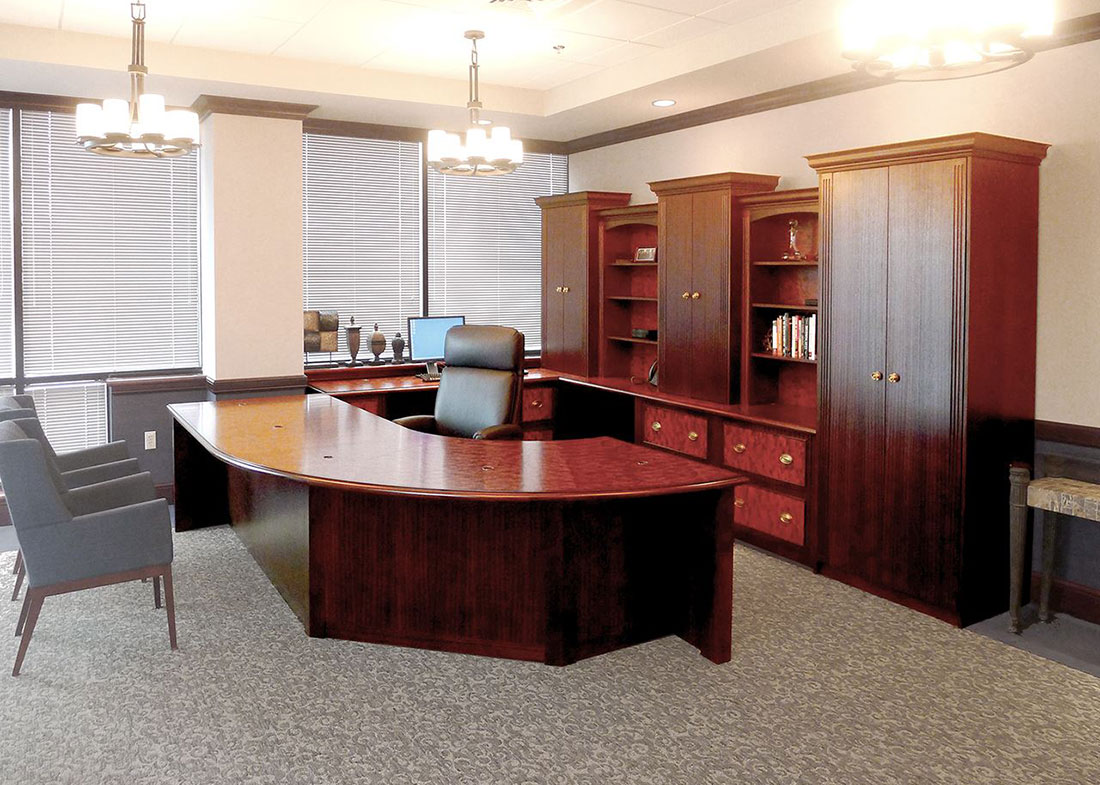 G-D Custom Executive Office Desk