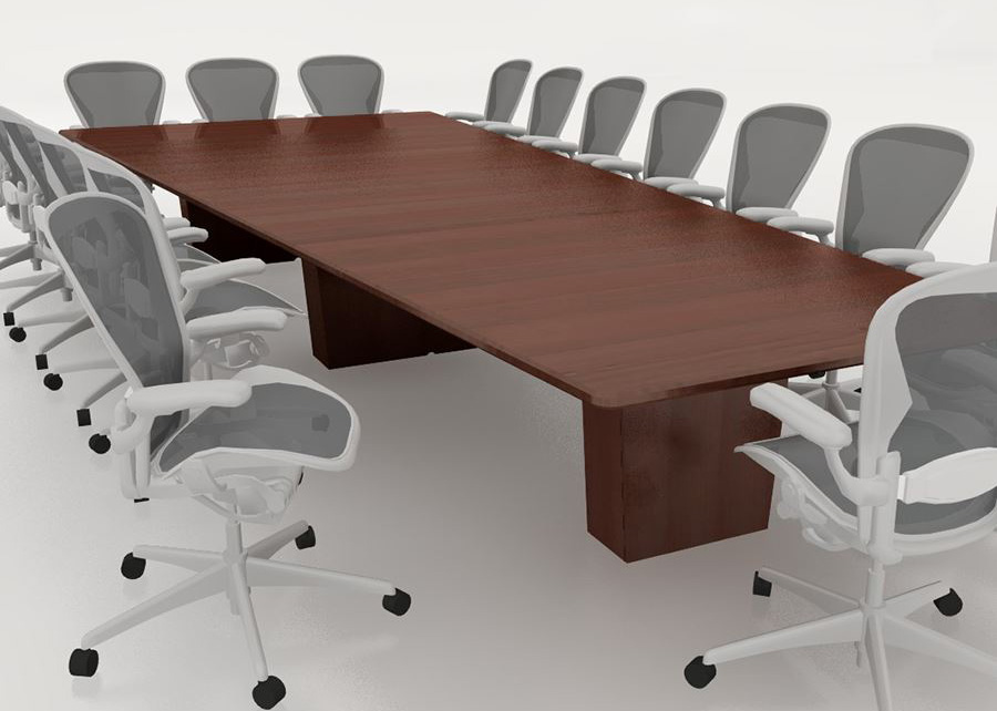 Solid Wood Conference Table