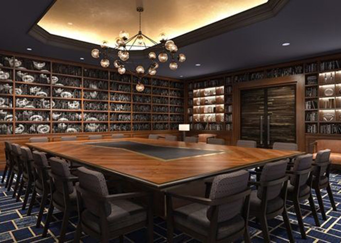 HPG Embassy Suites Rectangular Conference Table