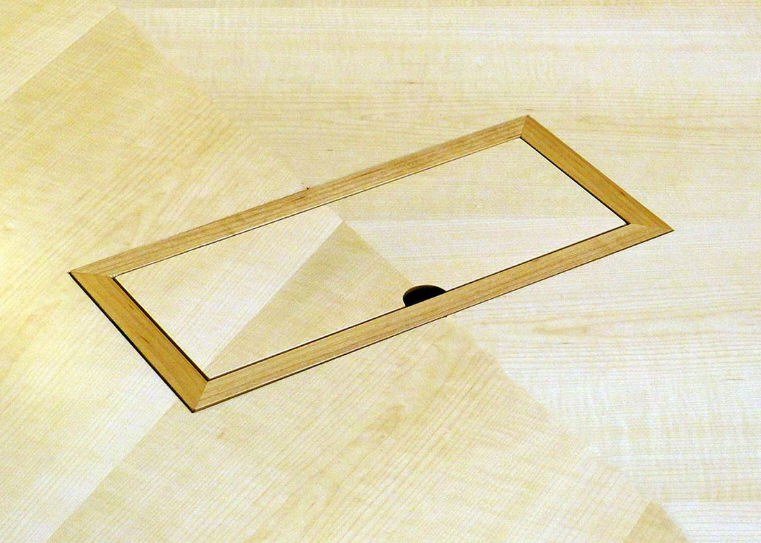 Threshold Group Conference Table with Power Hatches