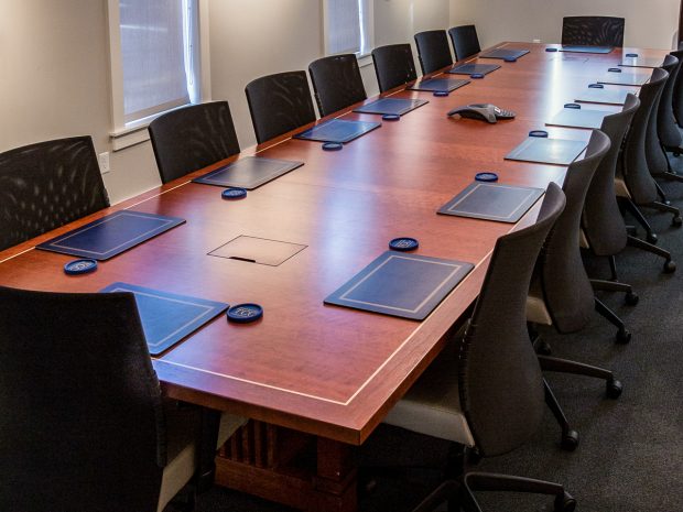 rectangular conference table