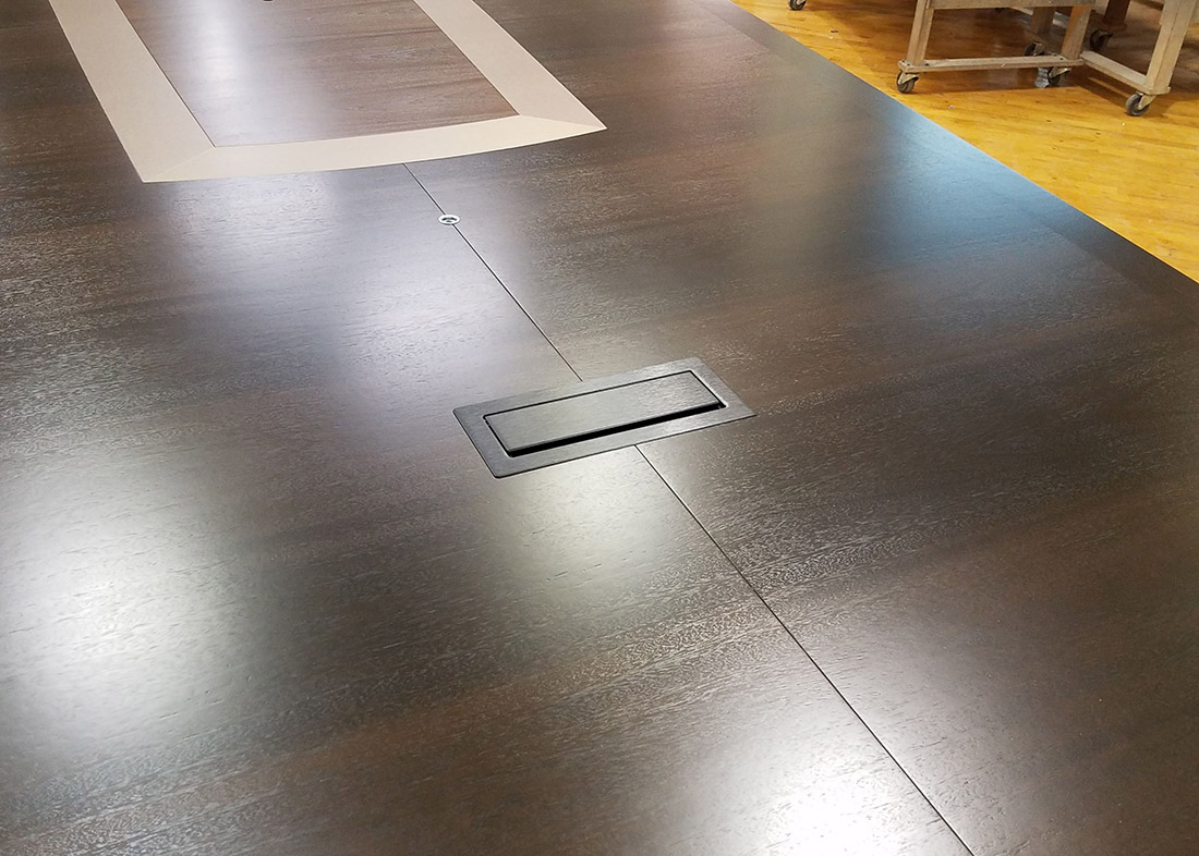 Aclaris Large Conference Table with Power