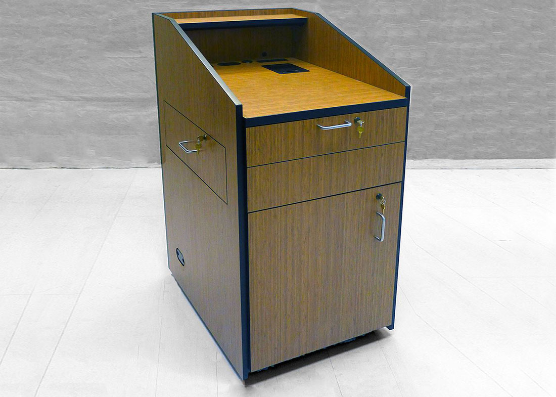 Bank Institution Multimedia Lectern