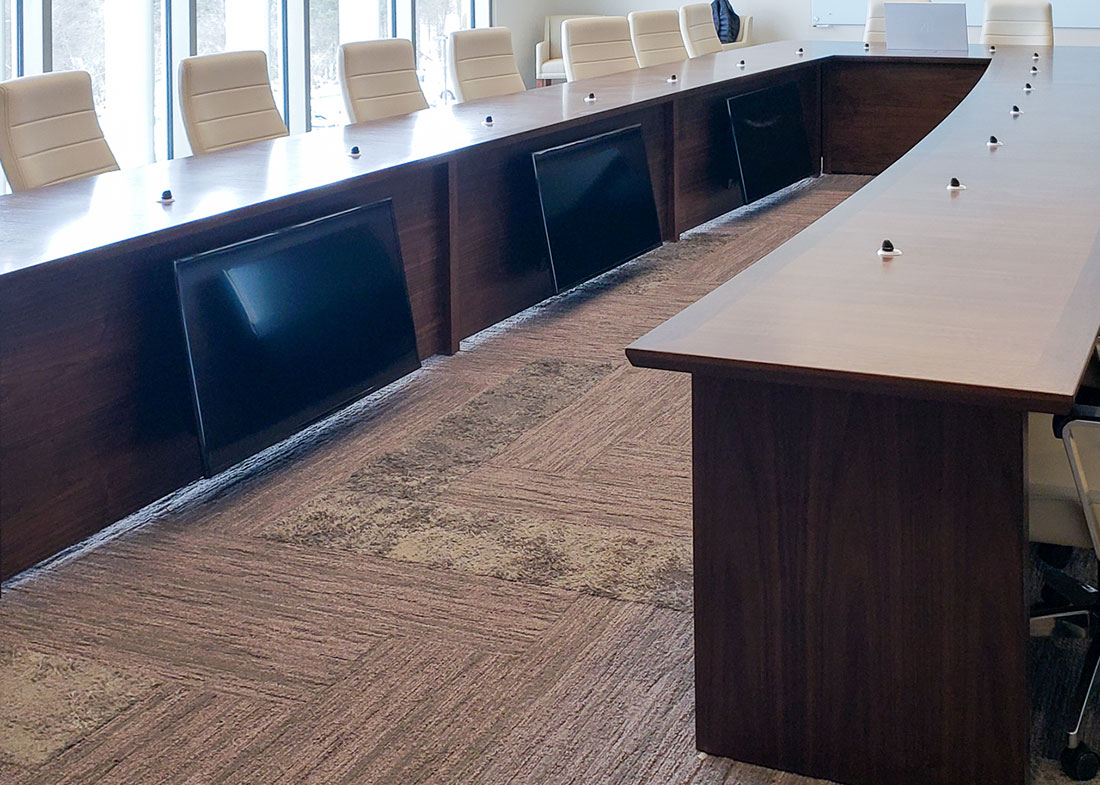 UGI Utilities Video Conference Table with Power