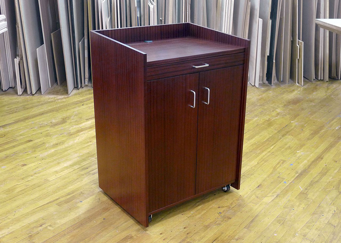 Gardner Denver Custom AV Lectern Podium