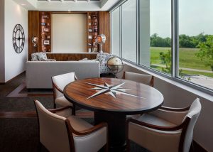 Christian Brothers Small Round Conference Table