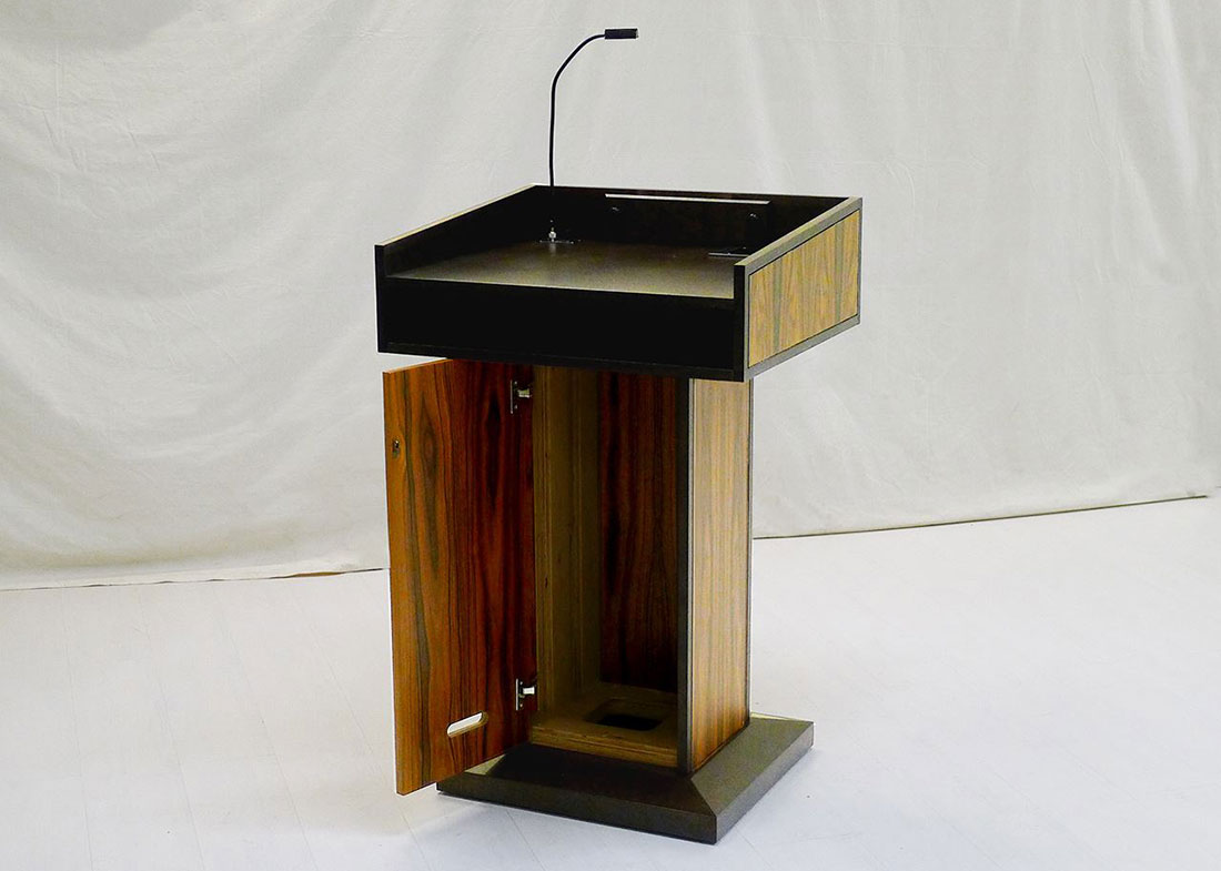 NASA Custom Wooden Lectern