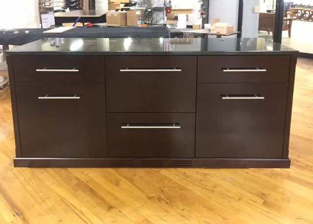 TM Bar Credenza with Fridge