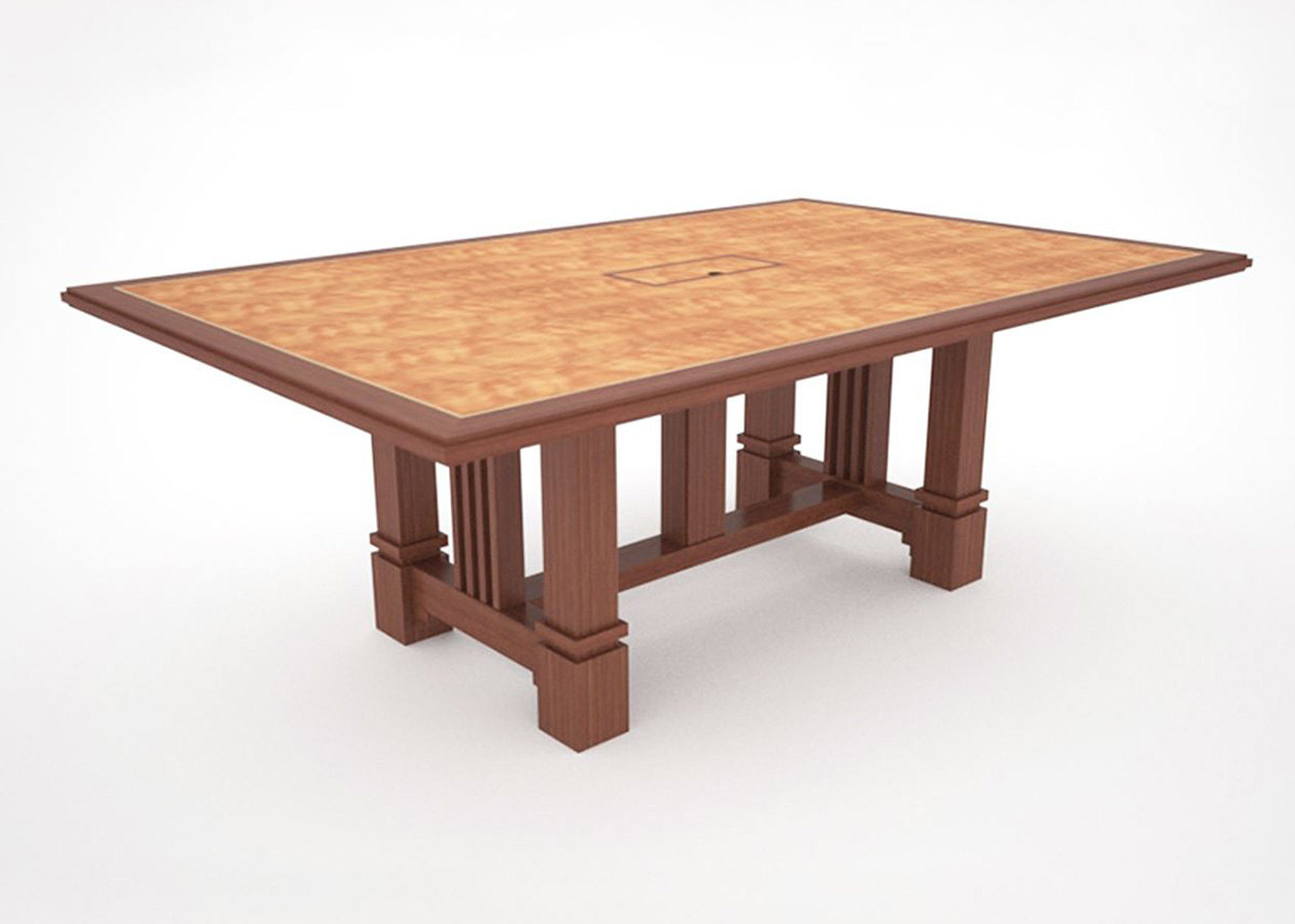 Custom Cherry Boardroom Table