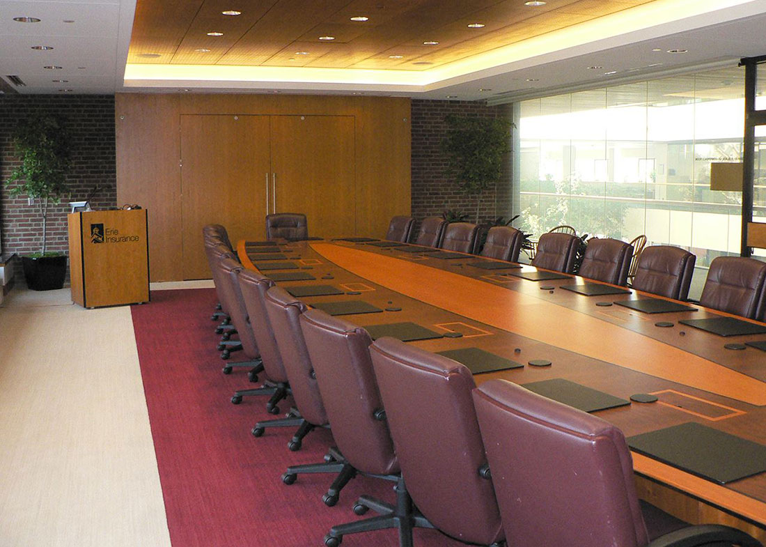 Erie Insurance Custom Wooden Lectern