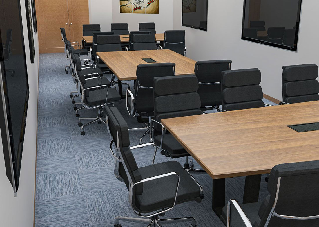 Peak 8 Construction Modular Conference Room Tables