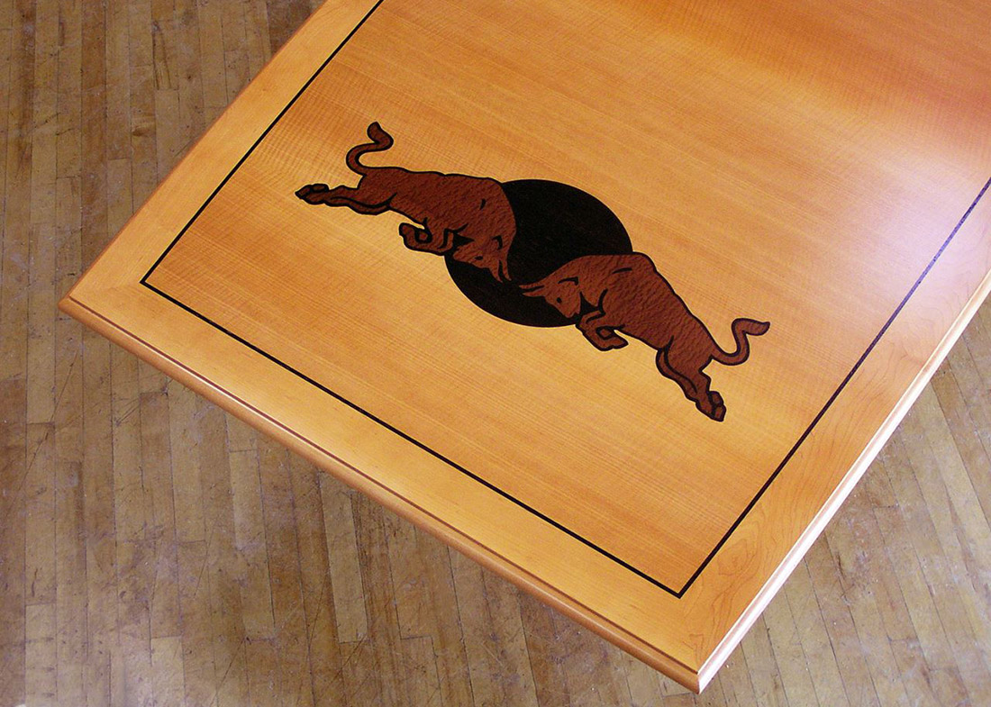 Red Bull Custom Boardroom Table with Logo