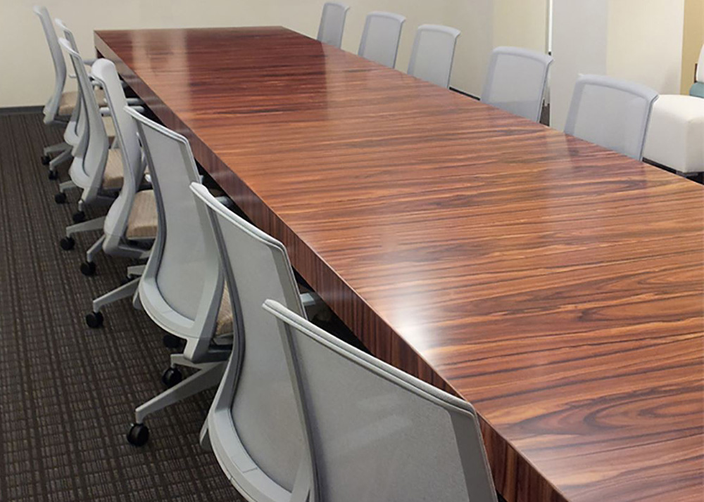 Rectangle Rosewood Conference Table