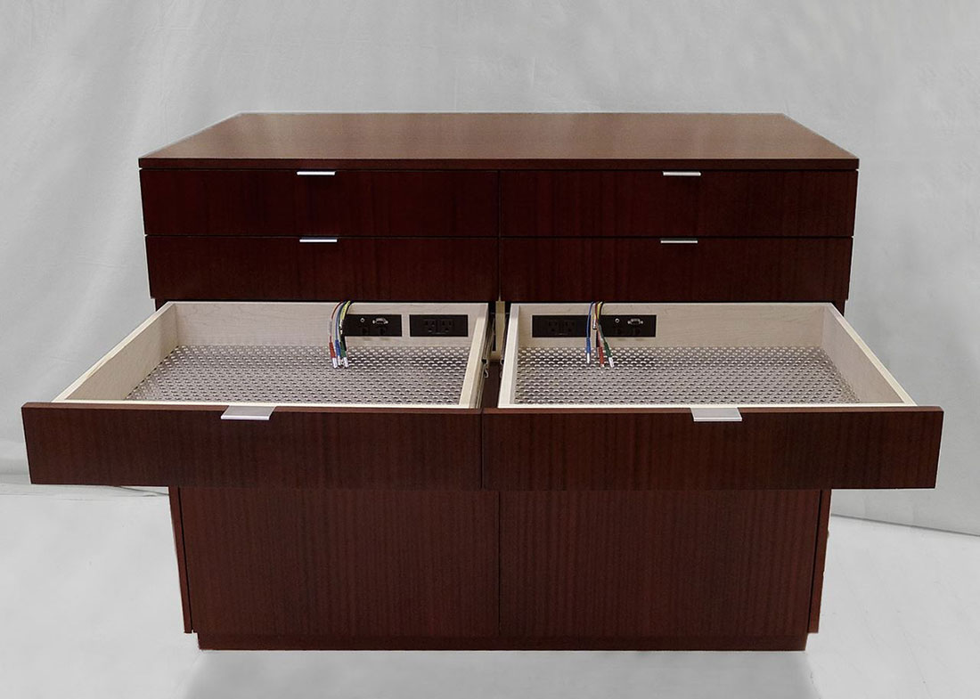 SERCO Custom Credenza Media Console