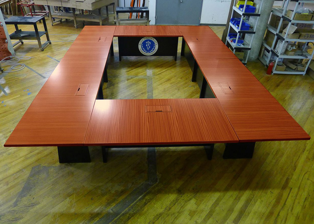 Ross University Modular Conference Room Tables with Power