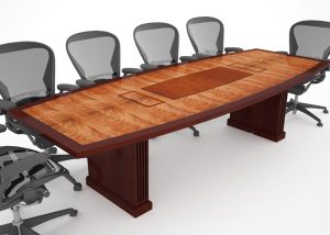 Keplar Boat Conference Table with Power Hatches