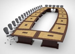 NASA Glenn Research Center Modular Boardroom Table