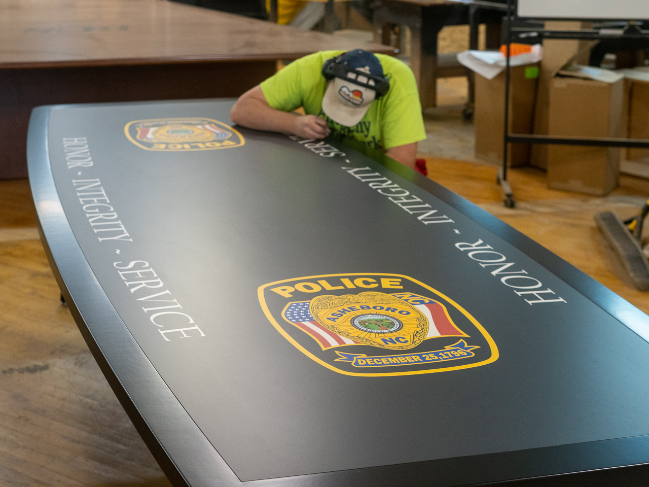 laminate conference table