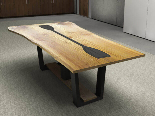 live edge table