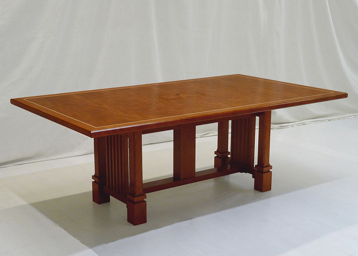 Custom 6 Seat Boardroom Table