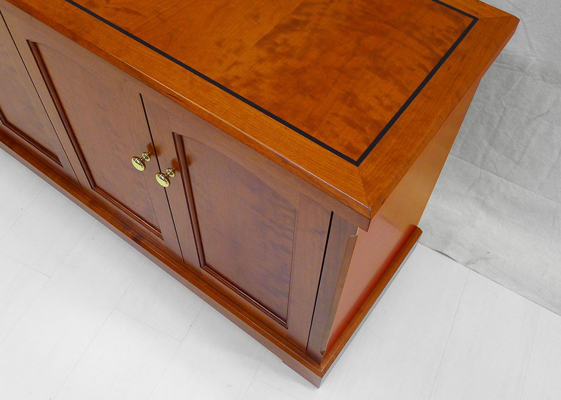 St Leos Custom Cherry Credenza